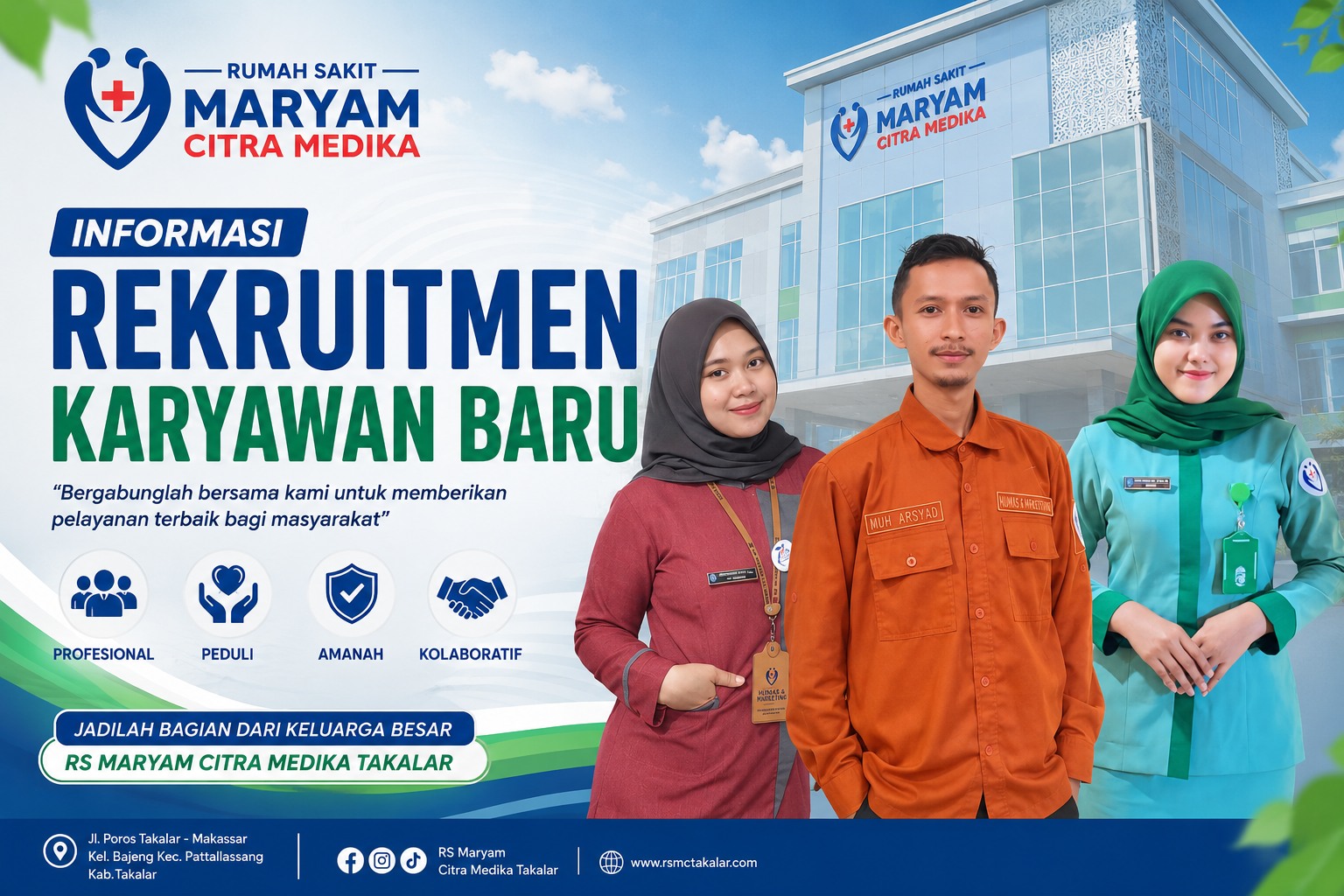 Lowongan Kerja RS Maryam Citra Medika Tahun 2026
